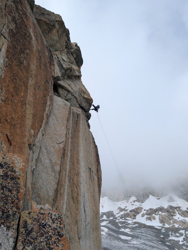 Abseilpiste vom Hannibalturm