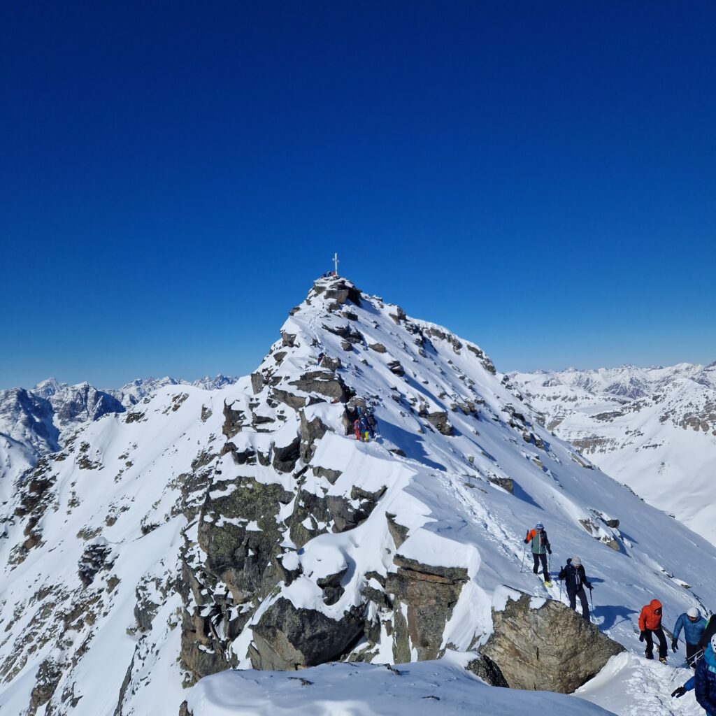 Gipfel des Piz Sesvenna
